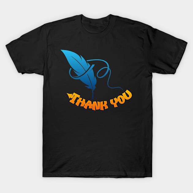 Thank you T-Shirt by Abouharoune